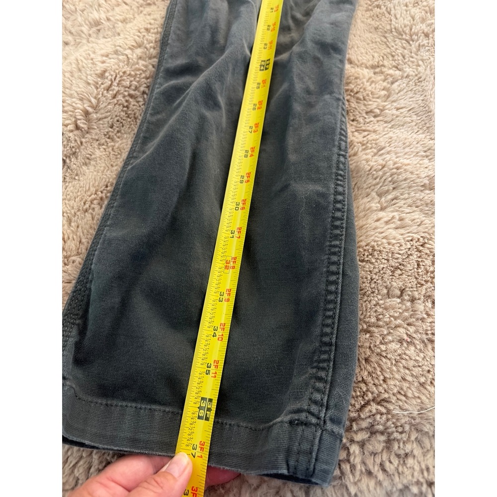 Carhartt Relaxed Fit Work Pants Mens 32x30 Dark Gray Charcoal Canvas Utility - Picture 4 of 8